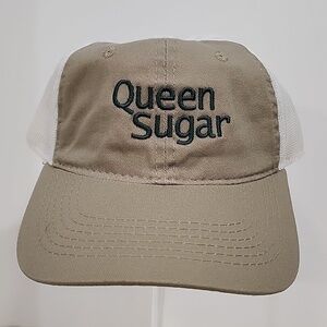 Queen Sugar Trucker Hat Tan Mesh Snapback TV Series Crew Cap Adjustable